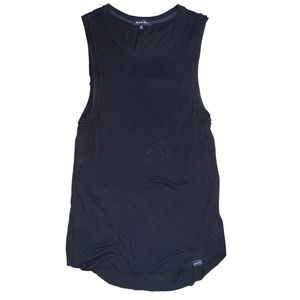 Koral Black Tank Top